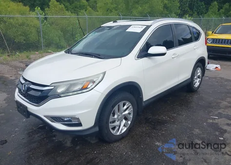 2015 Honda Cr-V Ex-L from USA, damaged, VIN 5J6RM3H75FL004769